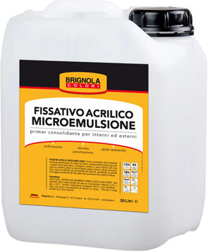 Fissativo Acrilico Microemulsione